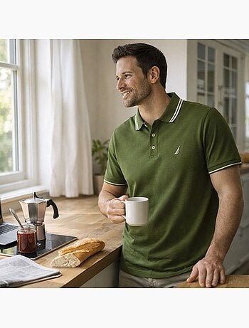 Nautica - Polo manches courtes Homme