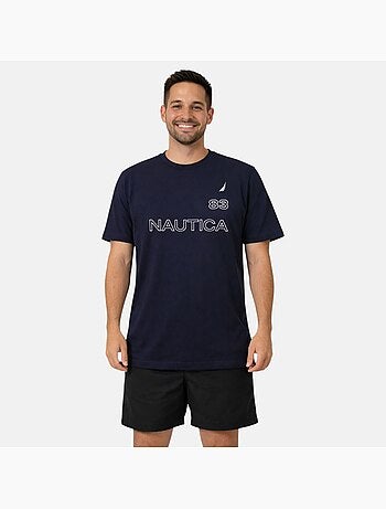 Nautica - t-shirt manches courtes, col rond