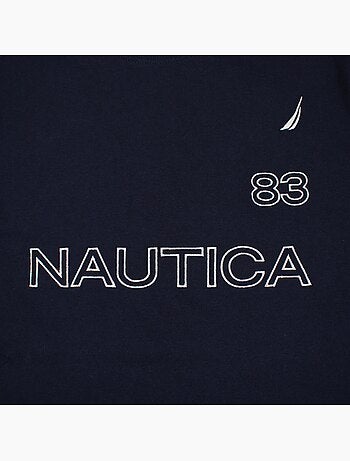 Nautica - t-shirt manches courtes, col rond