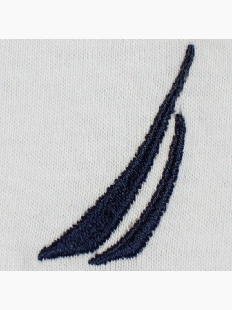 Nautica - T-shirt manches courtes Homme Blanc - Kiabi
