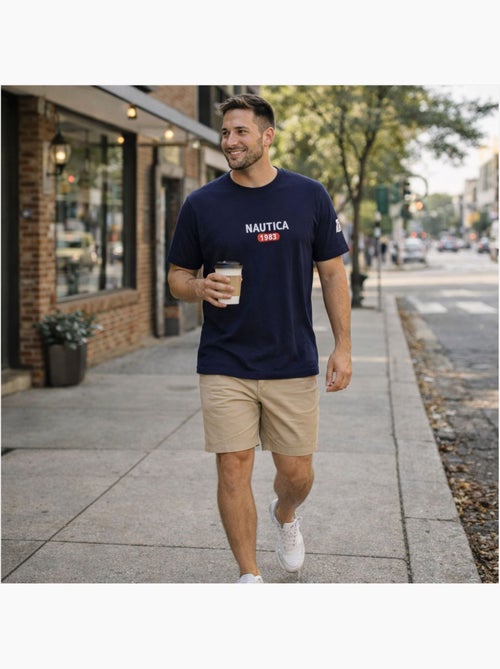 Nautica - T-shirt manches courtes Homme - Kiabi