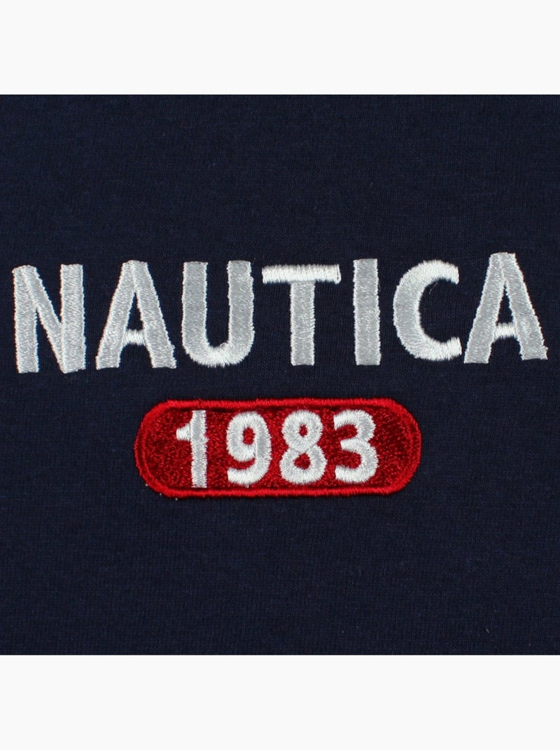 Nautica - T-shirt manches courtes Homme Bleu marine - Kiabi