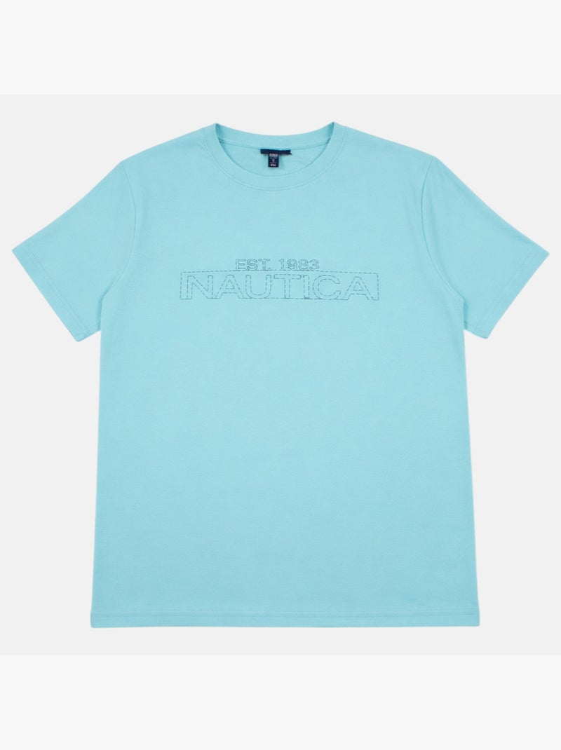 Nautica - T-shirt manches courtes Homme Bleu - Kiabi