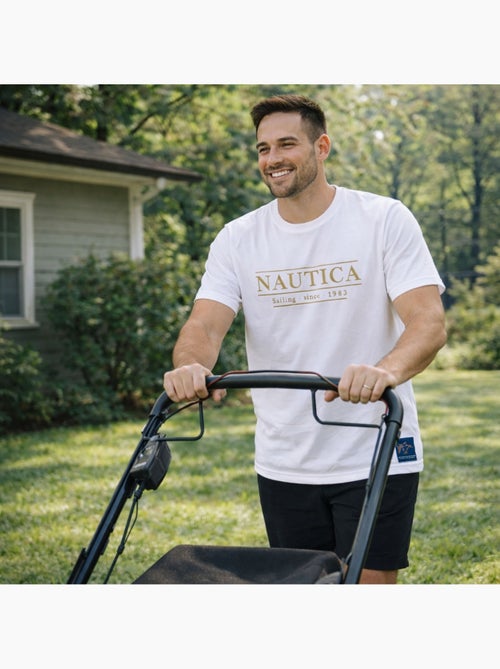 Nautica - T-shirt manches courtes imprimé - Kiabi