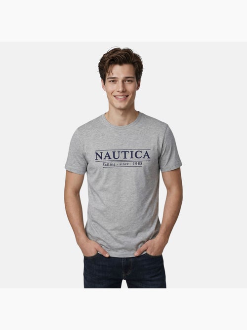 Nautica - T-shirt manches courtes imprimé - Kiabi