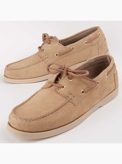 Nautique Cuir Naturel Purapiel - Kiabi