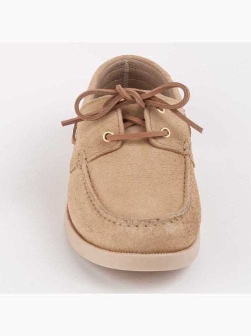 Nautique Cuir Naturel Purapiel - Kiabi