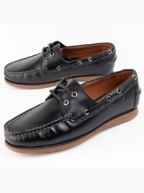 Nautique Cuir Naturel Purapiel - Kiabi