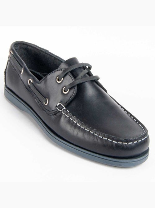 Nautique Cuir Naturel Purapiel - Kiabi