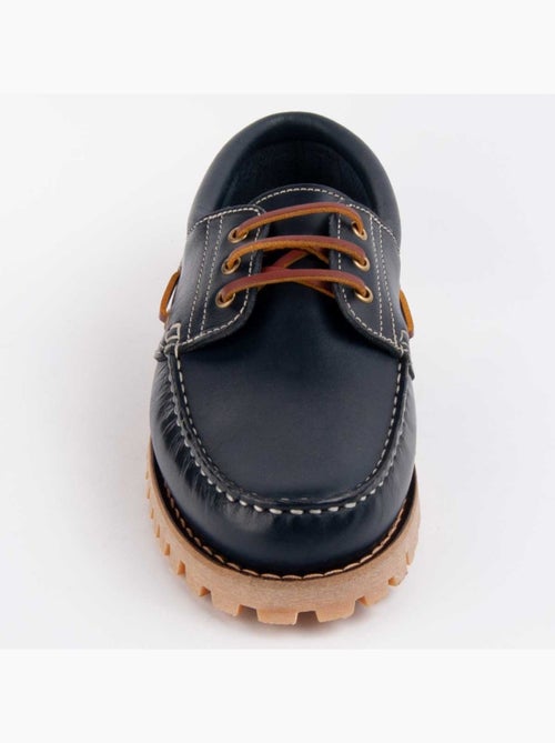 Nautique Cuir Naturel Purapiel - Kiabi