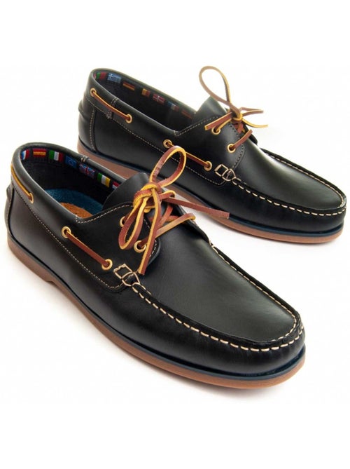 Nautique Cuir Naturel Purapiel - Kiabi Nautique Cuir Naturel Purapiel - Kiabi