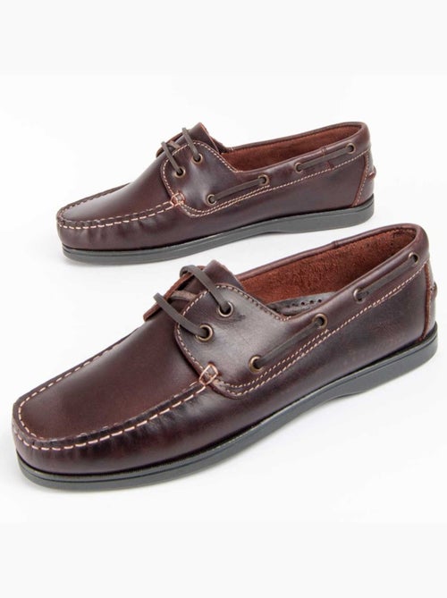 Nautique Cuir Naturel Purapiel - Kiabi