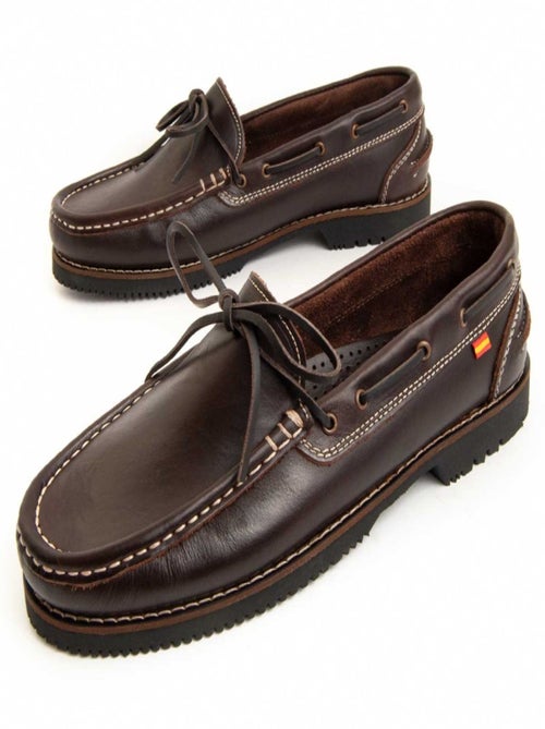Nautique Cuir Naturel Purapiel - Kiabi