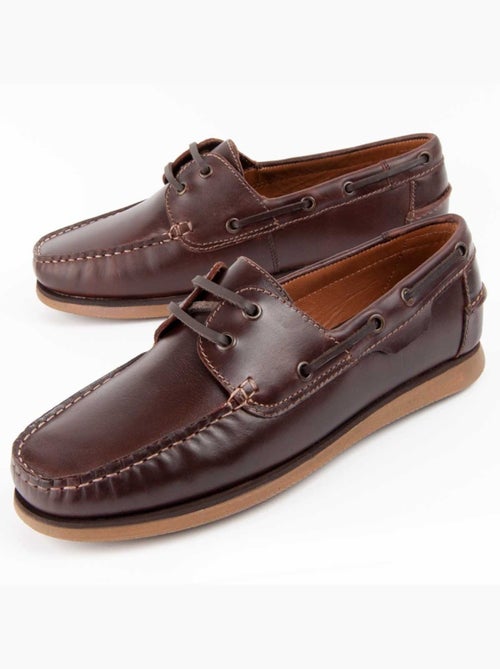 Nautique Cuir Naturel Purapiel - Kiabi