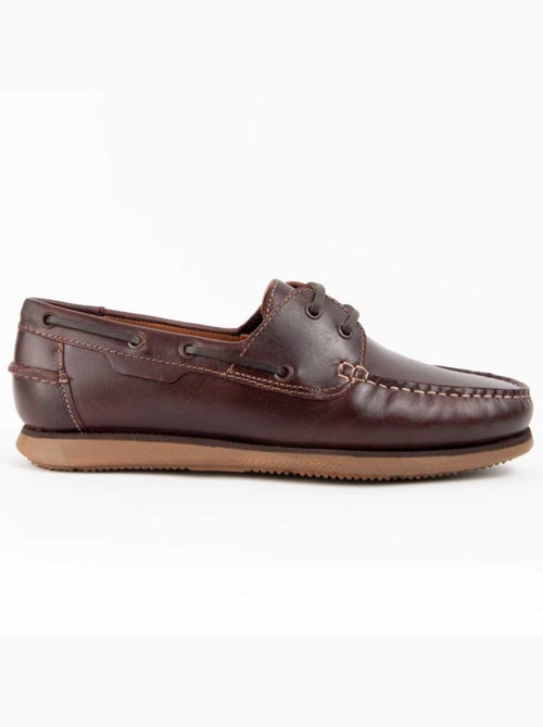 Nautique Cuir Naturel Purapiel - Kiabi