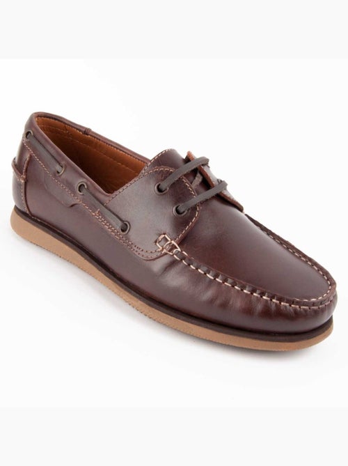 Nautique Cuir Naturel Purapiel - Kiabi