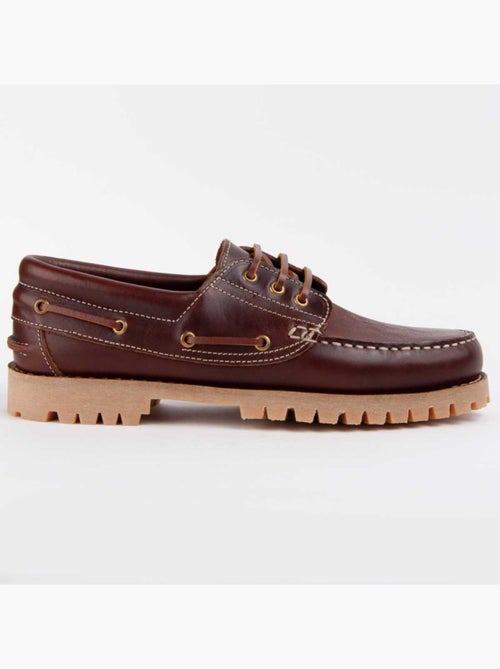 Nautique Cuir Naturel Purapiel - Kiabi