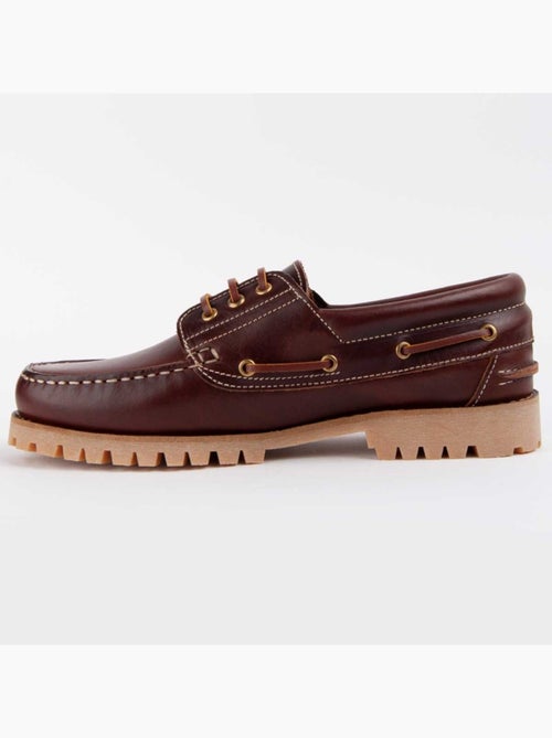 Nautique Cuir Naturel Purapiel - Kiabi