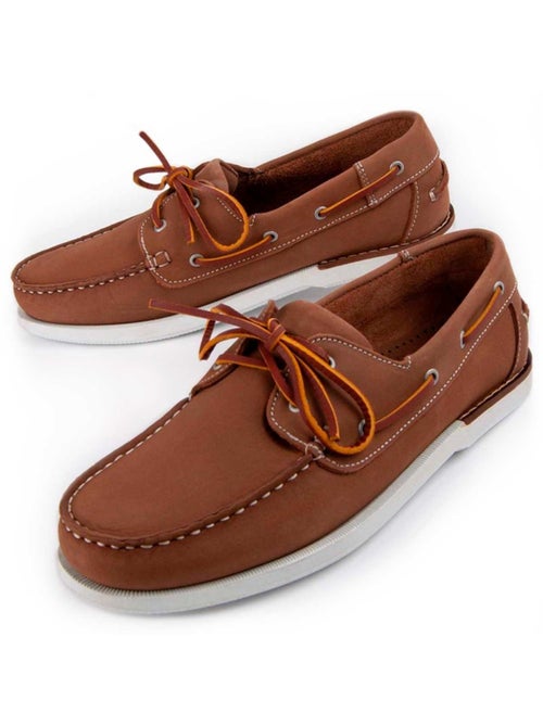 Nautique Cuir Naturel Purapiel - Kiabi