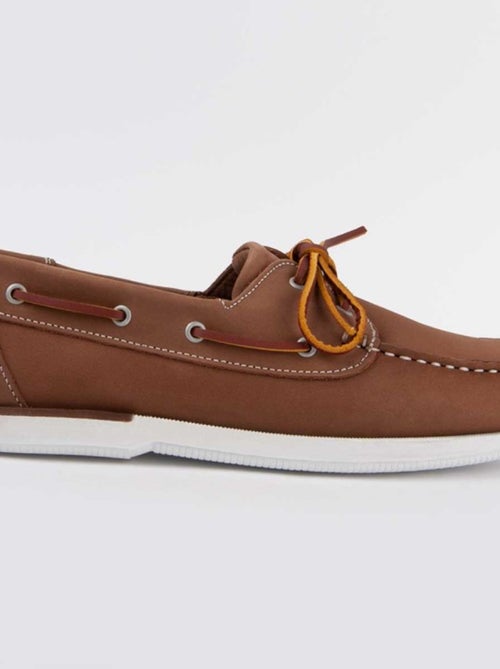 Nautique Cuir Naturel Purapiel - Kiabi