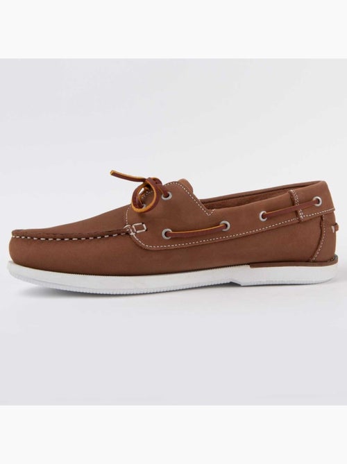 Nautique Cuir Naturel Purapiel - Kiabi