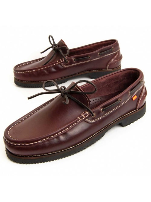 Nautique Cuir Naturel Purapiel - Kiabi