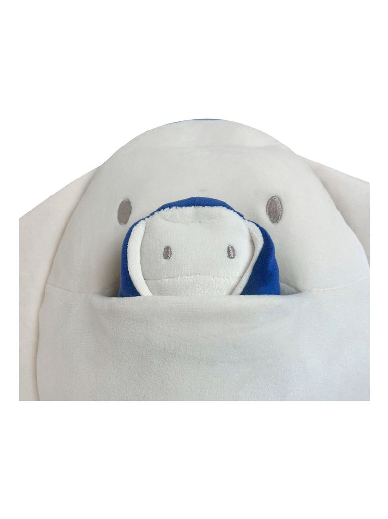 Nemu nemu - peluche Bleu - Kiabi