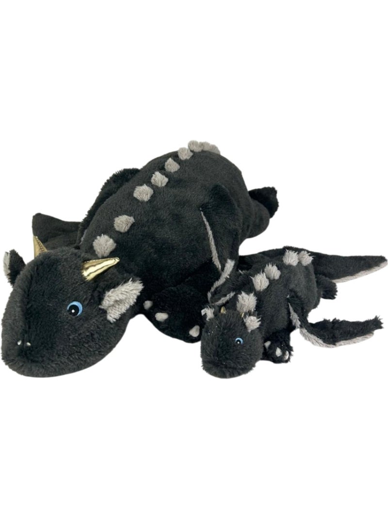 Nemu nemu - peluche dragon Noir - Kiabi