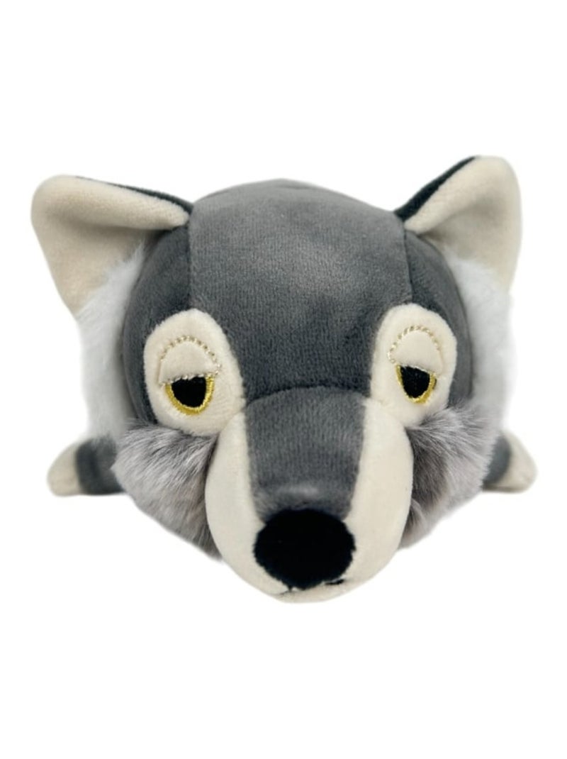 Nemu nemu - peluche loulou le loup Gris - Kiabi