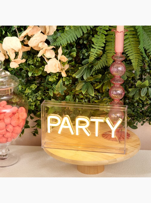 Néon LED "Party" - Kiabi