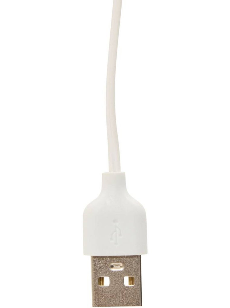 Néon led sapin changement de couleur h. 30 cm alimentation usb Transparent - Kiabi