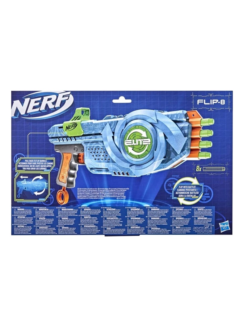 Nerf Elite 2.0 Flipshots Flip-8 Multicolore - Kiabi
