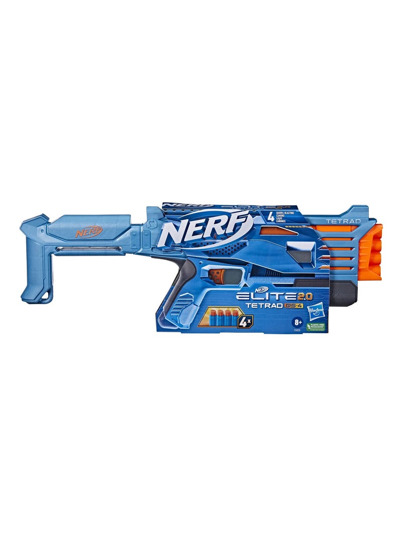 Nerf Elite Tetrad 2.0 - Nerf Multicolore - Kiabi