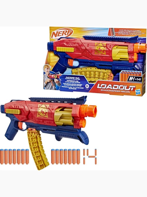 Nerf Loadout Shadowspeed - Nerf - Kiabi Nerf Loadout Shadowspeed - Nerf - Kiabi