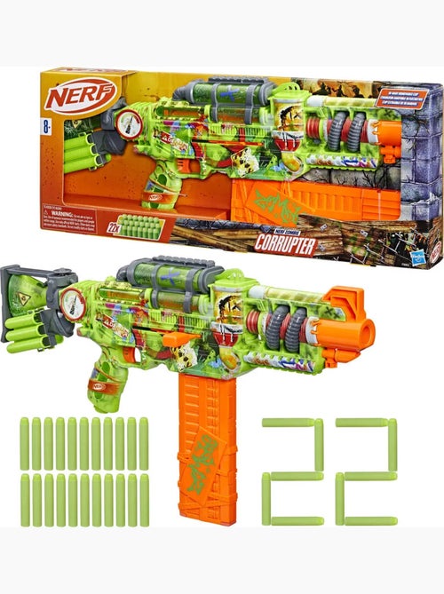 Nerf Zombie Corrupter Blaster - Nerf - Kiabi Nerf Zombie Corrupter Blaster - Nerf - Kiabi