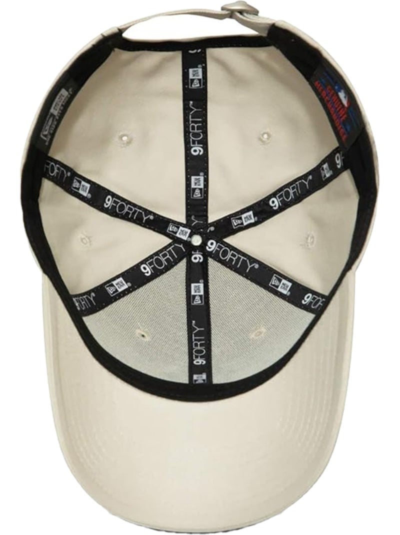 New Era - Casquette de baseball motif/style New York Yankees 9FORTY MLB LEAGUE ESSENTIAL Beige - Kiabi