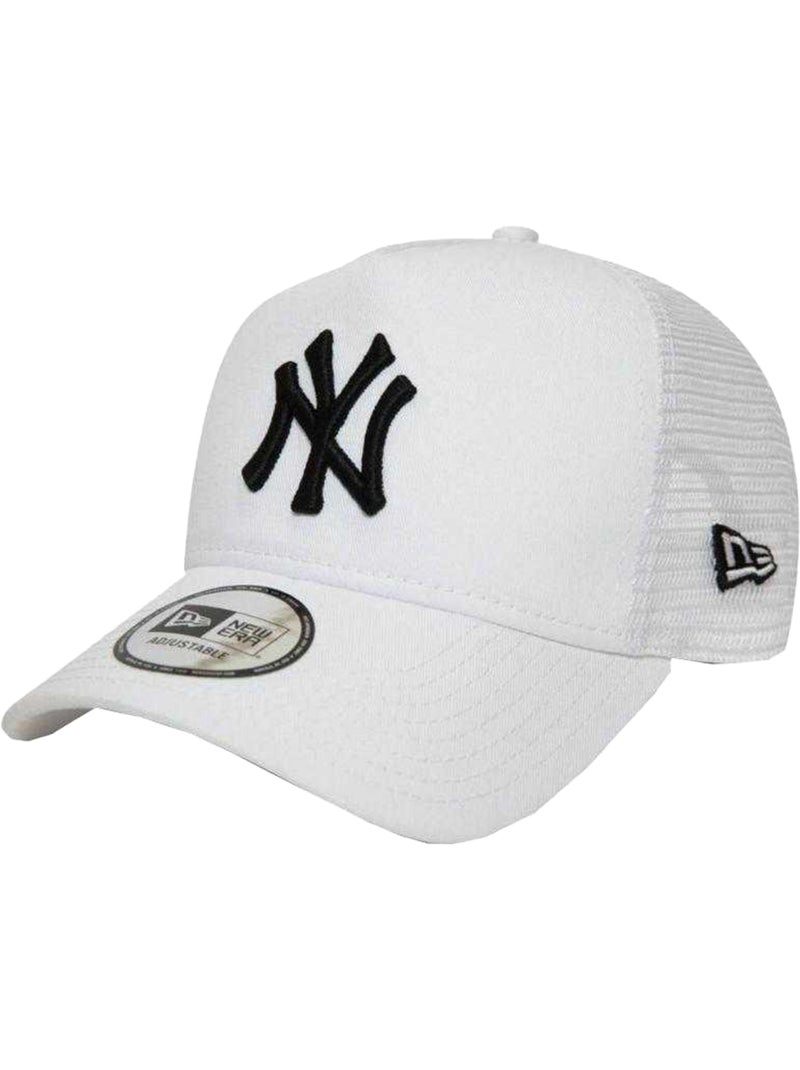 New Era - Casquette trucker motif/style New York Yankees ESSENTIAL Blanc - Kiabi