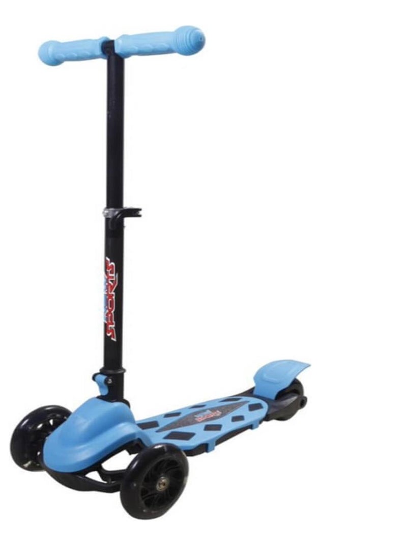 New Sports Scooter à 3 roue, bleue, pliable N/A - Kiabi