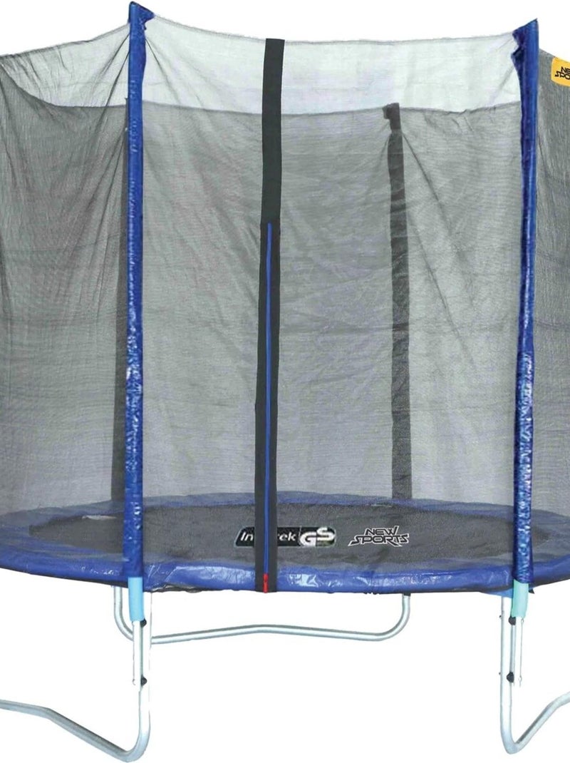 New Sports Trampoline avec filet de sécurité, diamètre 244 cm N/A - Kiabi
