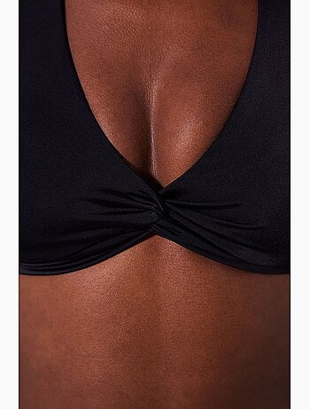 New triangle twist haut de bikini penti