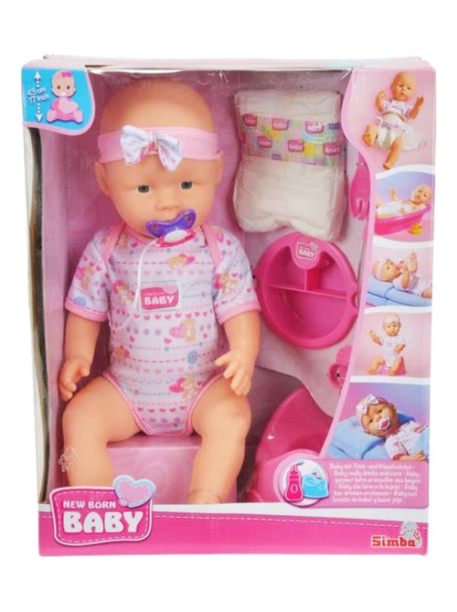 Newborn Baby -Poupée bébé - Kiabi