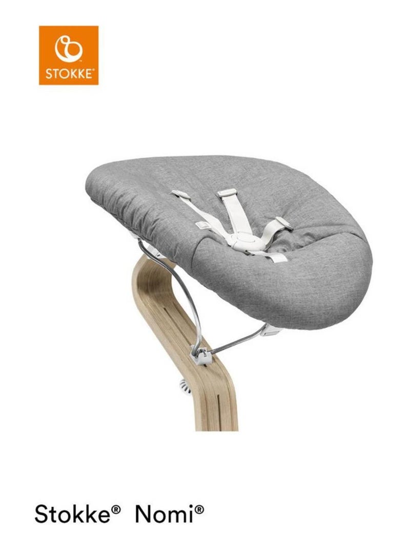 Newborn Set Nomi de Stokke avec matelas bicolore réversible (White/Grey Blue) Blanc - Kiabi