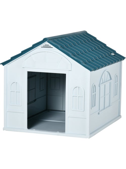 Niche chien style cottage - porte, aération - pp - Kiabi