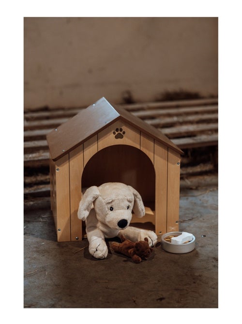 Niche pour chien en peluche - Kiabi