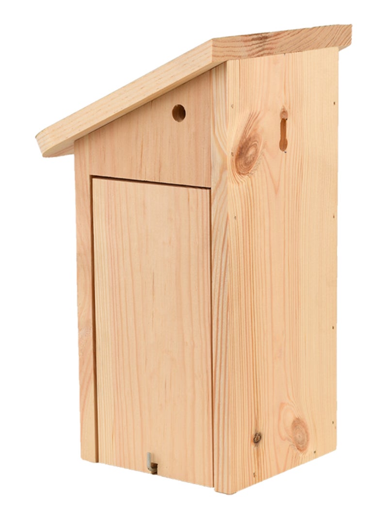 Nichoir mésange bleue avec silhouette Beige - Kiabi