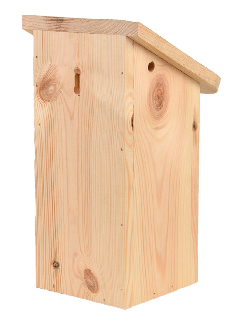 Nichoir mésange bleue avec silhouette Beige - Kiabi
