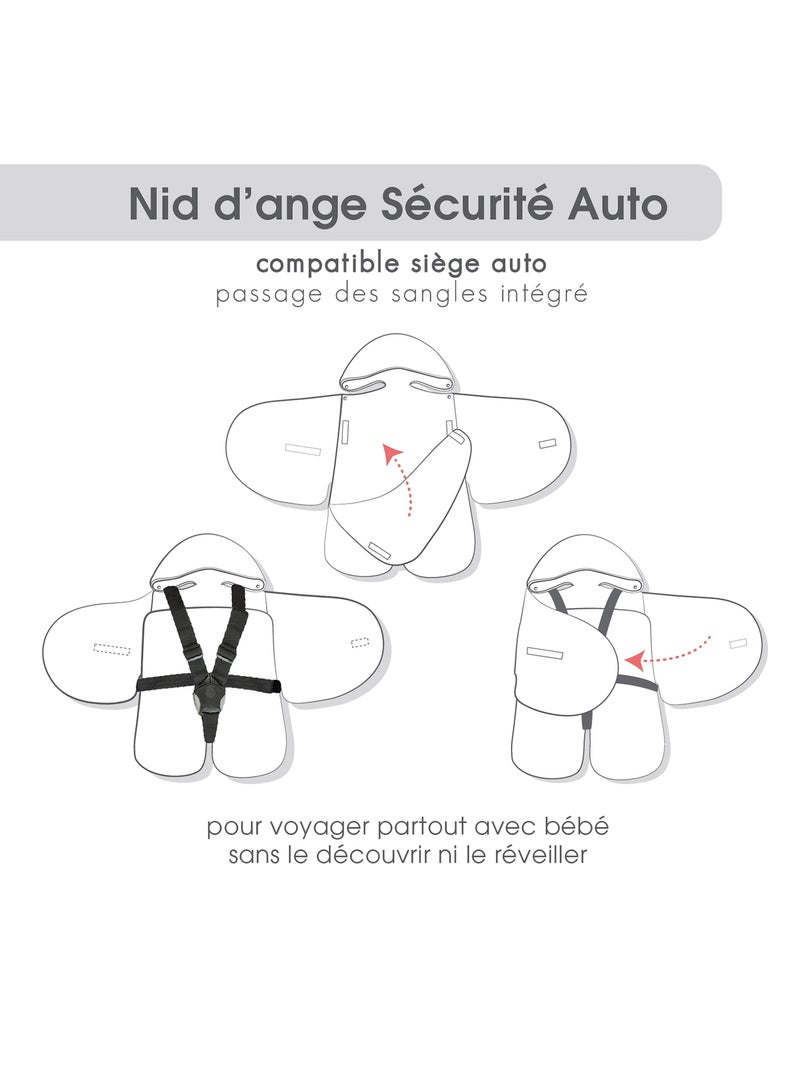 NID D ANGE CRIS Gris - Kiabi