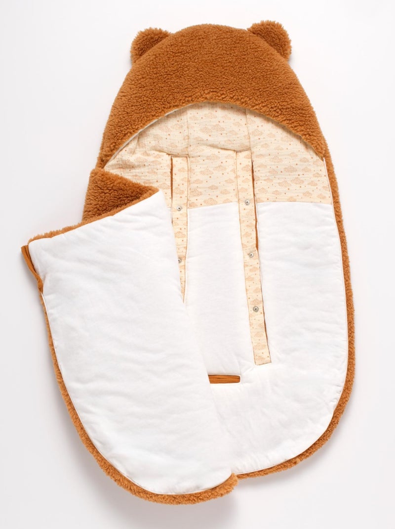 Nid d'ange 5 attaches - SAUTHON Marron - Kiabi