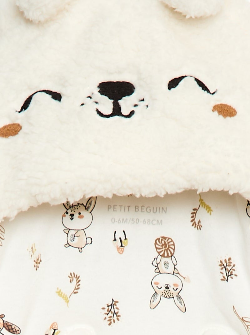 Nid d'ange animée effet ultra-doux Beige - Kiabi