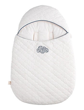 Nid d'ange bébé 5 attaches en coton matelassé - SAUTHON